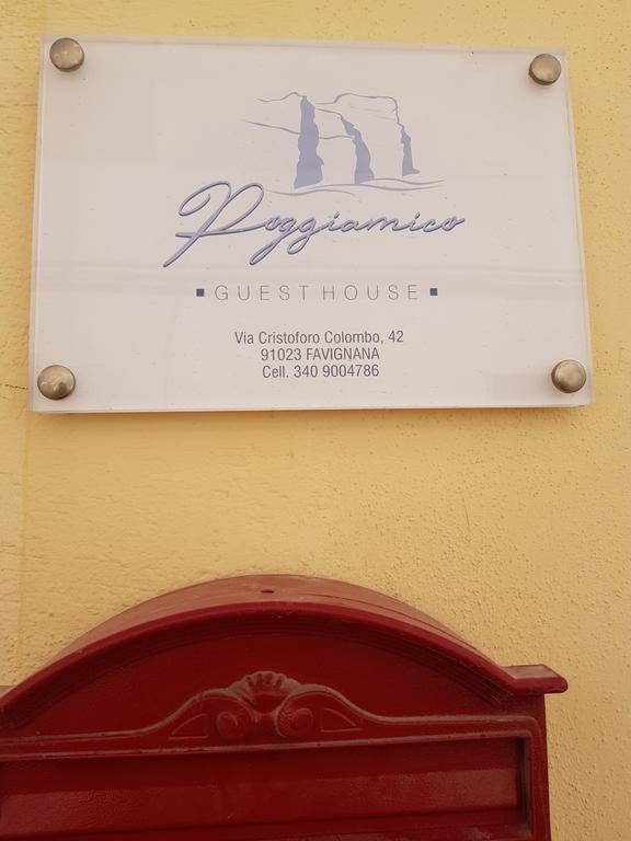 Poggiamico Guest House Favignana Exteriér fotografie